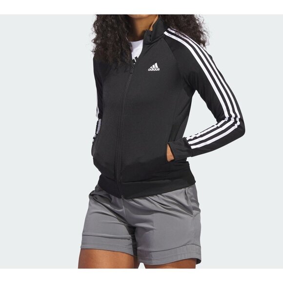 ADIDAS WARM-UP‎ SLIM 3-STRIPES TRACK JACKET & PANTS SETS SM NWT - Picture 13 of 13